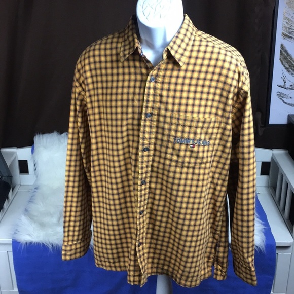 Tommy Jeans button up shirt long Sleeve - Picture 1 of 6